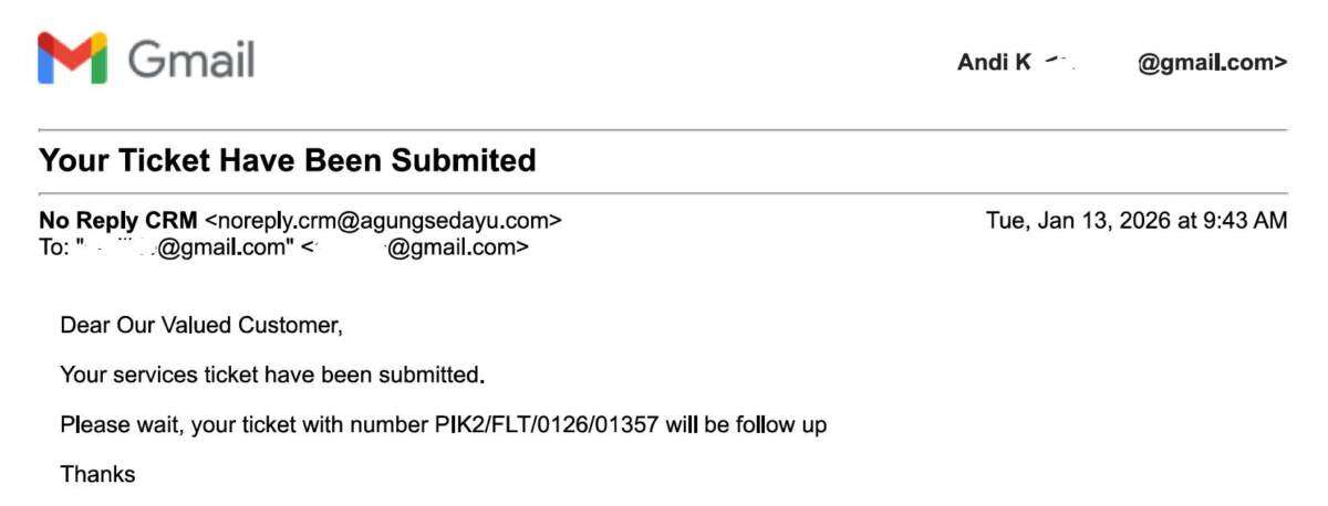 Penagihan IPL atas Unit Bizpark di PIK 2 yang Diserahterimakan dalam Kondisi Bocor dan Tidak Laik Fungsi