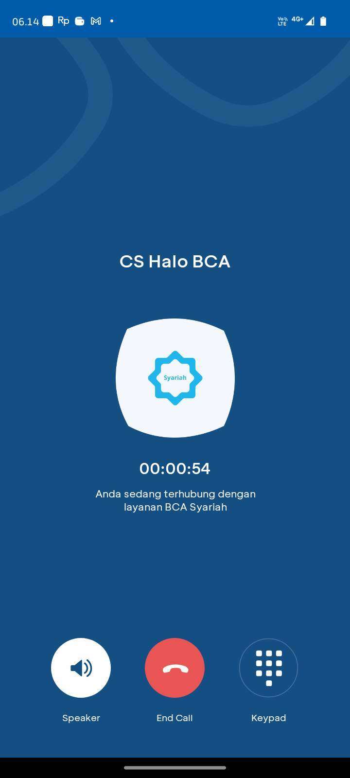 Dari BCA Syariah bersifat pasif