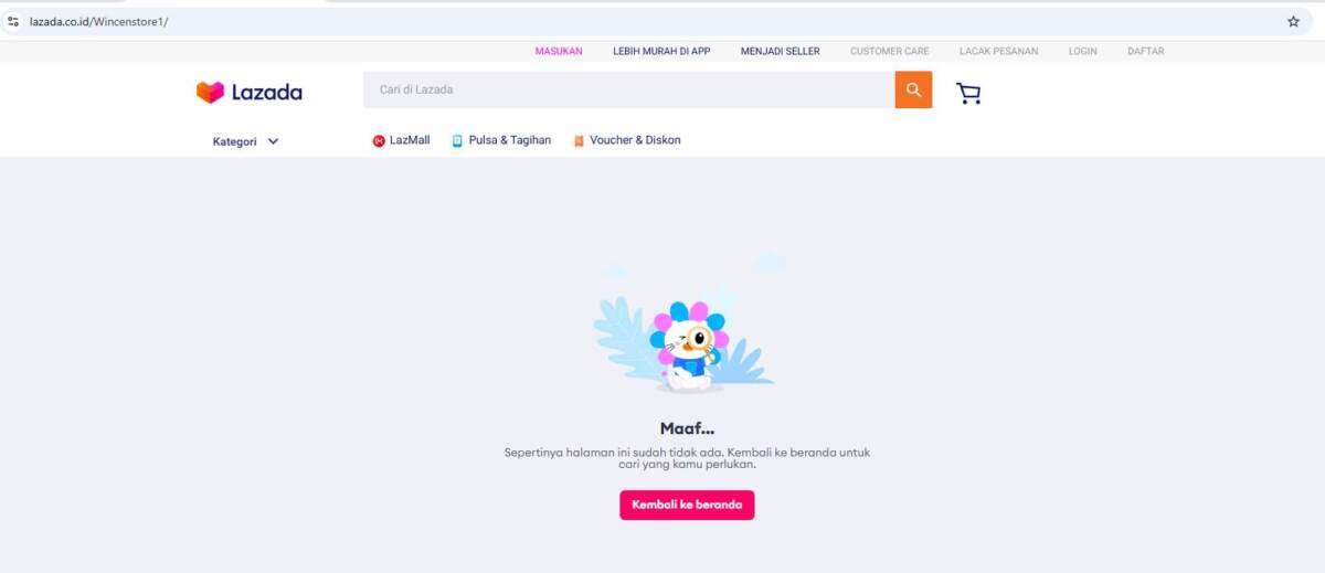 Saldo Rp64 Juta Ditahan Lazada, Toko Ditutup karena “Fair Trading Policy” Setelah Pembelian Menggunakan Voucher Promo