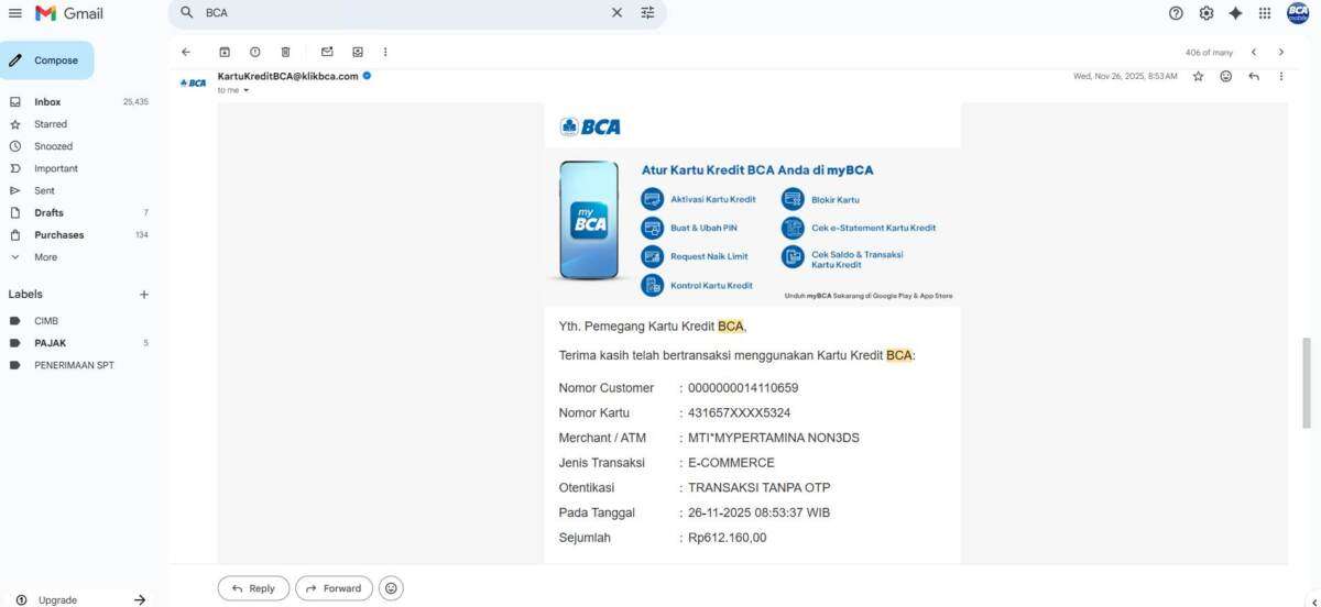 BNI Tidak Mau Merefund Transaksi yang Tidak Masuk di EDC MyPertamina