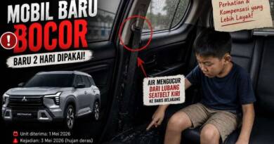 Mobil Mitsubishi Destinator Ultimate Seharga Hampir Setengah Miliar Mengalami Kebocoran Sunroof di Hari Kedua