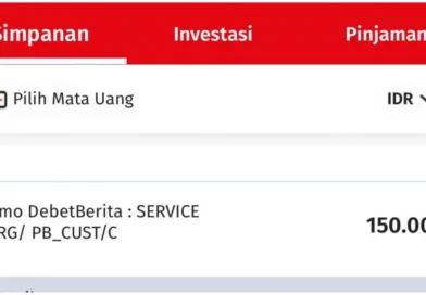 Biaya Administrasi Premier OCBC Rp150.000 per Bulan Tidak Diberitahukan oleh RM