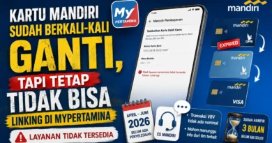 3 Bulan Menunggu, Bank Mandiri Tak Kunjung Selesaikan Masalah Kartu Debit Saya yang Gagal Linking di Aplikasi MyPertamina