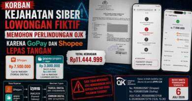 Saya Korban Kejahatan Siber Lowongan Fiktif, Mohon Perlindungan OJK karena GoPay dan Shopee Lepas Tangan