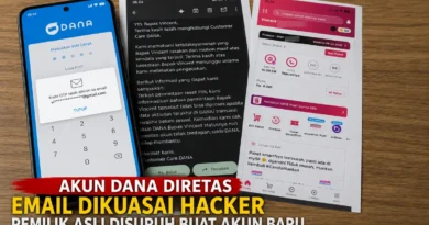 Akun DANA Diretas, Email Dikuasai Hacker, Pemilik Asli dengan Nomor HP Aktif Malah Disuruh Buat Akun Baru