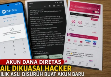 Akun DANA Diretas, Email Dikuasai Hacker, Pemilik Asli dengan Nomor HP Aktif Malah Disuruh Buat Akun Baru