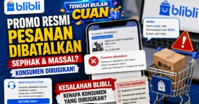 Beli Gadget di Campaign “Tengah Bulan Cuan” Blibli, Pesanan Dibatalkan Massal karena Salah Input Promo