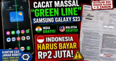 Cacat Massal “Green Line” Samsung Galaxy S23: Gratis di India dan Malaysia, di Indonesia Harus Bayar Rp2 Juta!