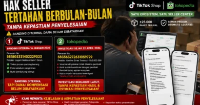 Dana Penjualan dan Penyelesaian Komplain Seller di Ekosistem TikTok Shop Tokopedia Tidak Kunjung Terselesaikan