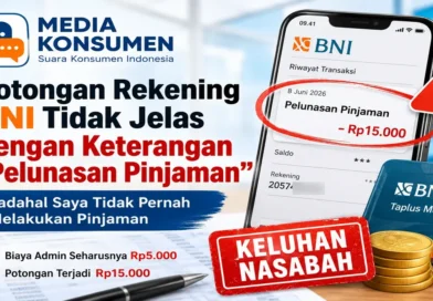 Kejanggalan Potongan Rekening BNI Taplus Muda dengan Keterangan “Pelunasan Pinjaman” yang Tidak Pernah Saya Lakukan