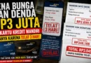 Kena Bunga dan Denda Rp3 Juta di Kartu Kredit Mandiri Hanya Karena Telat 3 Hari
