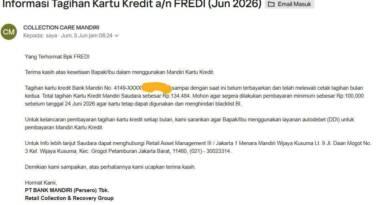 Kolektibilitas SLIK OJK Tercoreng Akibat Kesalahan Sistem Bank Mandiri