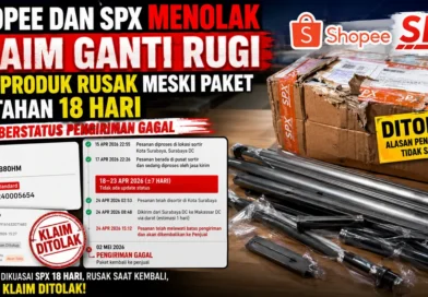 Paket Tertahan 18 Hari dan Akhirnya Gagal Kirim, Shopee dan SPX Menolak Klaim Ganti Rugi Kerusakan Produk