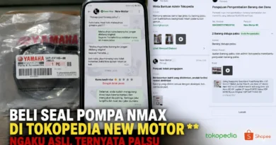 Penjual Barang Palsu tapi Ngaku Asli Dilindungi Tokopedia?