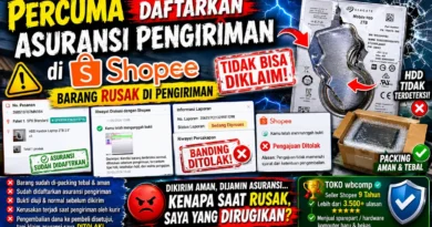 Percuma Daftarkan Asuransi Pengiriman Barang di Shopee, Barang Rusak di Pengiriman tapi Tidak Bisa Diklaim