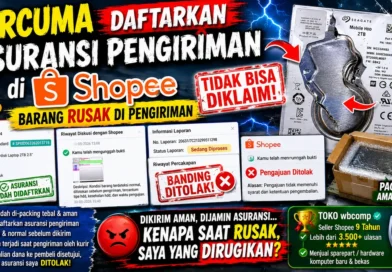 Percuma Daftarkan Asuransi Pengiriman Barang di Shopee, Barang Rusak di Pengiriman tapi Tidak Bisa Diklaim