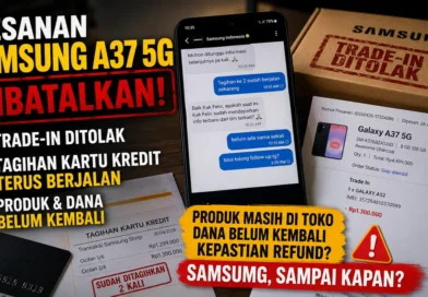 Pesanan Samsung A37 5G Dibatalkan karena Trade-In Ditolak, Tagihan Kartu Kredit Terus Berjalan, Produk dan Dana Belum Kembali