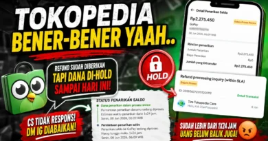 Refund Tokopedia Sudah Masuk tapi Dana GoPay Saya Masih Ditahan Sampai Berhari-hari