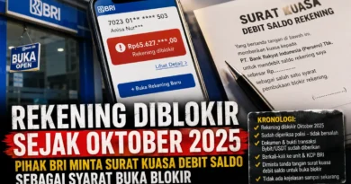 Rekening Diblokir Sejak Oktober 2025, Pihak BRI Minta Surat Kuasa Debit Saldo sebagai Syarat Buka Blokir