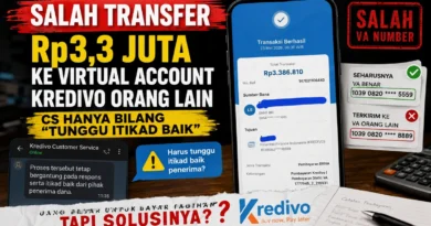 Salah Transfer Rp3,3 Juta ke Virtual Account Kredivo Orang Lain, CS Hanya Bilang Tunggu Itikad Baik