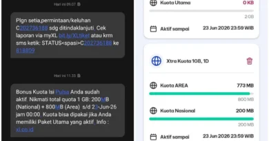 Terima Kasih XL, Bonus Xtra Kuota XL Sudah Masuk Setelah Artikel Diterbitkan