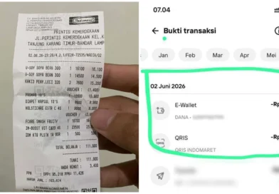 Transaksi QRIS BNI Gagal di Indomaret, Saldo Terpotong tapi Belanjaan Harus Bayar Ulang Pakai DANA