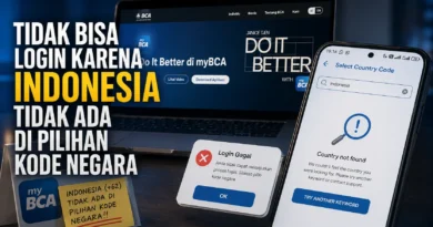 “Do It Better” di myBCA? Aplikasi Bank Terbesar di Indonesia, tapi Saya Tidak Bisa Login Karena Indonesia Tidak Ada di Pilihan Kode Negara