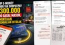 Top Up e-Money Mandiri via ShopeePay Rp300.000 Saldo Gagal Masuk, Permintaan Pengembalian Ditolak