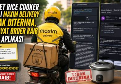 Paket Rice Cooker Pakai Maxim Delivery Tidak Diterima, Riwayat Order Raib dari Aplikasi