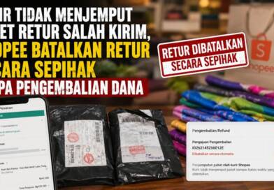 Kurir Tidak Menjemput Paket Retur Salah Kirim, Shopee Batalkan Retur secara Sepihak Tanpa Pengembalian Dana