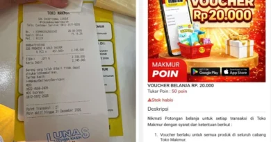 Program Member Toko Makmur Surabaya, Poin Belanja Rp2,7 Juta Tidak Dikreditkan Hingga Tenggat Tukar Voucher Habis