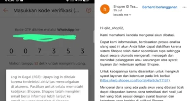 Akun Shopee Saya Diblokir Permanen, Saldo Penjualan Rp1,5 Juta Ditahan Tanpa Kejelasan