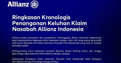 Kronologi Penanganan Klaim Allianz Indonesia Terkait Keluhan Klaim Santunan Penyakit Kritis Katastropik