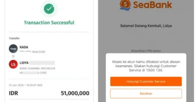 Akun SeaBank Saya Tiba-tiba Diblokir Setelah Terima Transfer Rp51 Juta dari Transaksi P2P Bybit