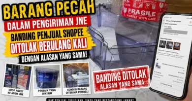 Barang Pecah dalam Pengiriman JNE, Banding Penjual Shopee Ditolak Berulang Kali dengan Alasan yang Sama