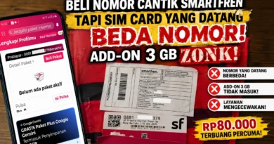 Beli Nomor Cantik Smartfren tapi SIM Card yang Datang Beda Nomor, Add-On 3 GB pun Zonk!