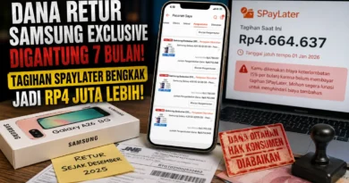 Dana Retur Ditahan Toko Shopee Sejak Desember 2025, Tagihan SPayLater Membengkak 4 Juta Rupiah Akibat Janji Palsu Penjual