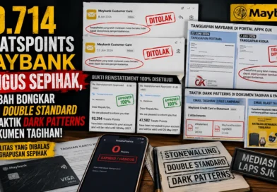 Hilangnya 90 Ribu TreatsPoints Maybank Sepihak: Indikasi Dark Patterns dan Standar Ganda (Double Standard) Resolusi
