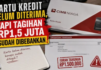Kartu Kredit CIMB Niaga Belum Diterima, Tagihan Iuran Tahunan Rp1,5 Juta Sudah Terbit