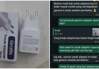 Kecewa Layanan Samsung: Travel Adapter Bundling Resmi Hanya Berumur 1 Bulan, Klaim Garansi Ditolak SC Mataram dan CEO Office
