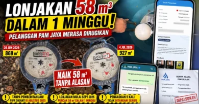 Keluhan Pelanggan PAM Jaya: Lonjakan Pemakaian Air Tidak Wajar