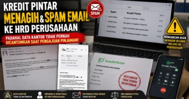 Kredit Pintar Menagih dan Spam Email ke HRD Perusahaan, Padahal Data Kantor Tidak Pernah Dicantumkan saat Pengajuan Pinjaman