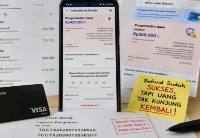 Masalah Pengembalian Dana Dari Lazada ke Debit Line Bank, Uang Tak Kunjung Kembali