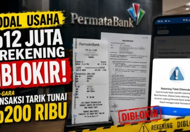 Modal Usaha Rp12 Juta di Rekening Bank Permata Diblokir Gara-Gara Transaksi Tarik Tunai Rp200 Ribu
