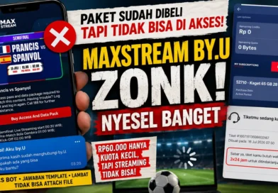 Paket Streaming MaxStream by.U Tidak Bisa Diakses Padahal Baru Dibeli, CS Bot dan Tiket Diproses 3×24 Jam