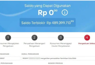 Rekening Bank Mandiri Diblokir Dua Kali, Saldo Rp489 Juta Masih Tertahan Meski OJK dan Kepala Cabang Sudah Turun Tangan