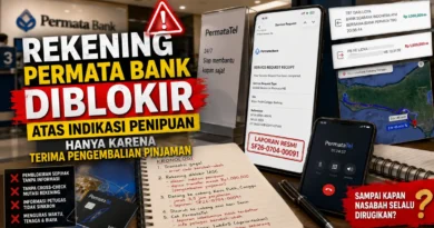 Rekening Permata Bank Diblokir Atas Indikasi Penipuan Hanya karena Terima Pengembalian Pinjaman