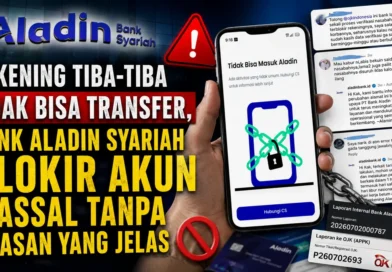 Rekening Tiba-tiba Tidak Bisa Transfer, Bank Aladin Syariah Blokir Akun Massal Tanpa Alasan yang Jelas