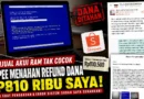 Shopee Menahan Refund Dana Rp810 Ribu Saya, Penjual Akui RAM Samsung Tak Cocok tapi Tolak Refund
