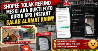 Shopee Tolak Refund Meski Ada Bukti Foto Kurir SPX Instant Salah Alamat Kirim
